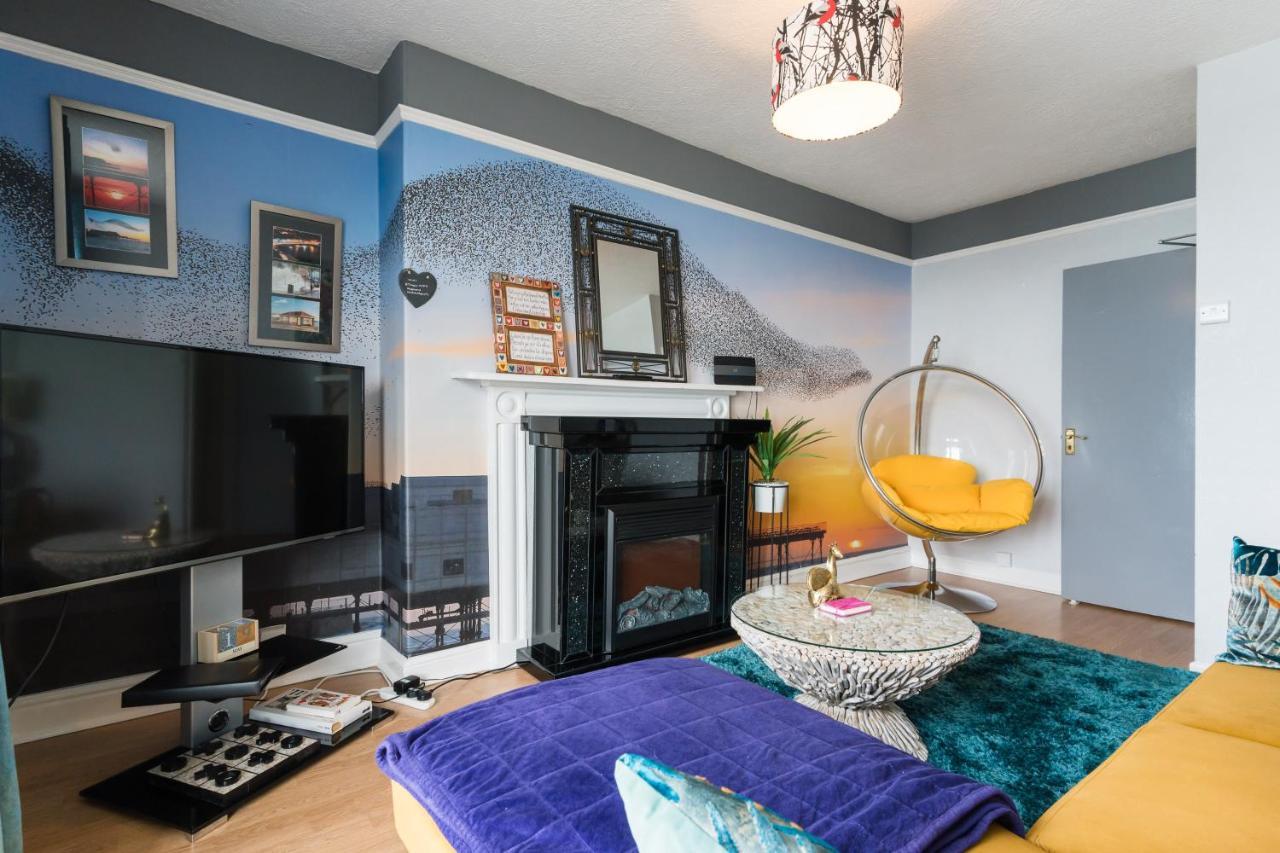 Starling View Boutique Stunning Seafront View Apartment Aberystwyth Exterior foto